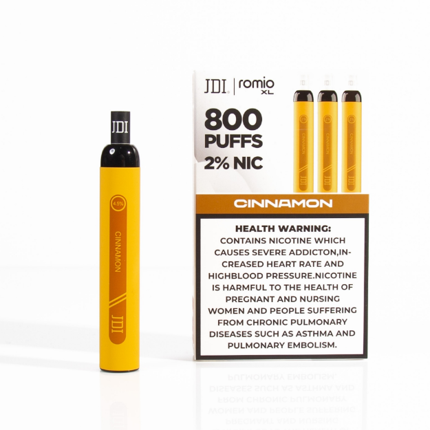 Picture of JDI ROMIO XL 800PUFF 2.0%NIC - CINNAMON