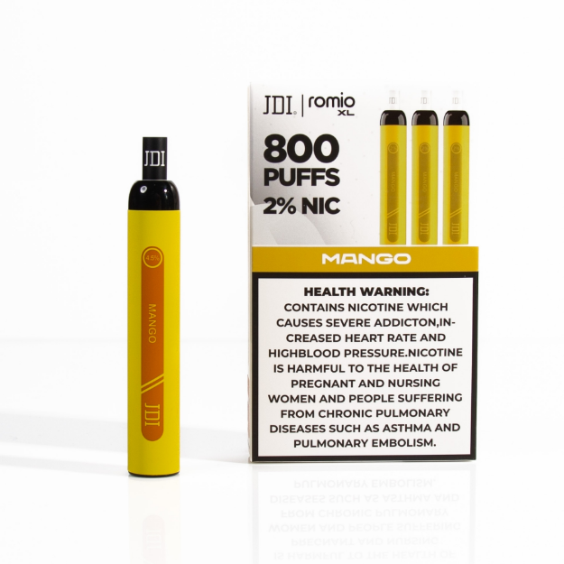 Picture of JDI ROMIO XL 800PUFF 2.0%NIC - MANGO