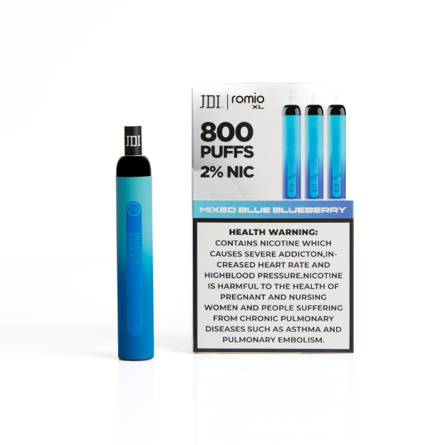 Picture of JDI ROMIO XL 800PUFF 2.0%NIC - MIXED BLUE BLUEBERRY