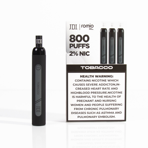 Picture of JDI ROMIO XL 800PUFF 2.0%NIC - TOBACCO
