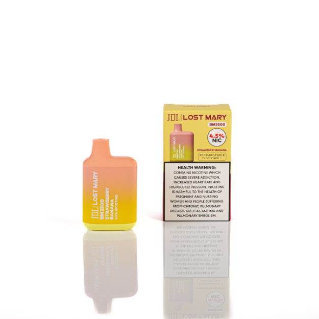 Picture of LOST MARY 45MG BM3500 - STRAWBERRY BANANA 