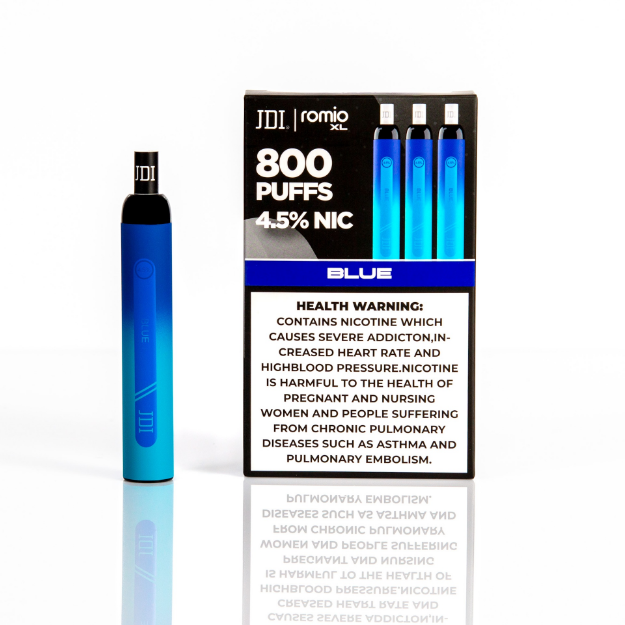Picture of JDI ROMIO XL 800PUFF 4.5%NIC - BLUE