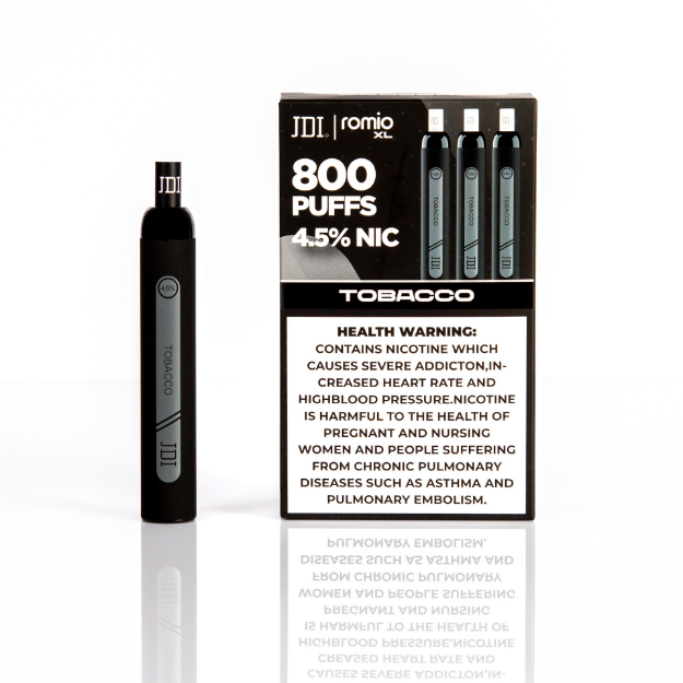 Picture of JDI ROMIO XL 800PUFF 4.5%NIC - TOBACCO