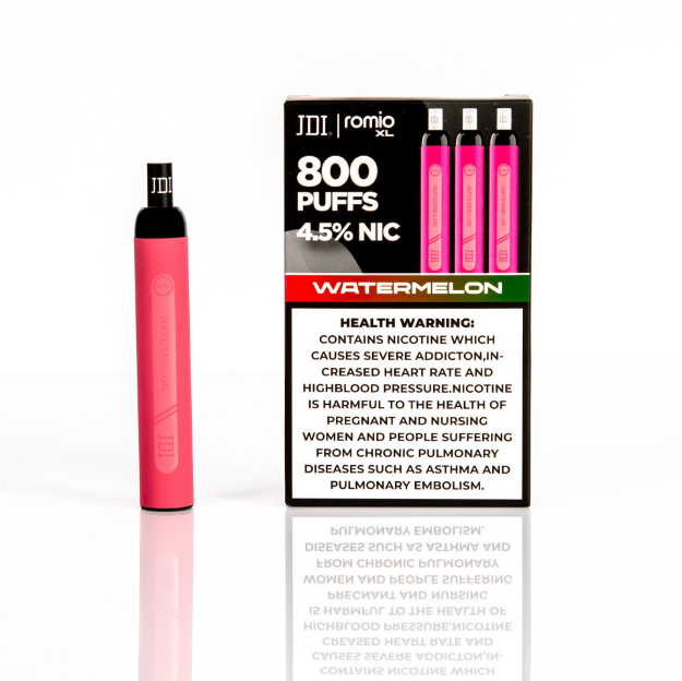 Picture of JDI ROMIO XL 800PUFF 4.5%NIC - WATERMELON