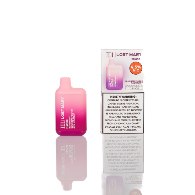 Picture of LOST MARY 45MG BM800 - BLUEBERRY SOUR RASPBERRY